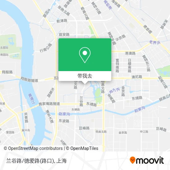 兰谷路/德爱路(路口)地图