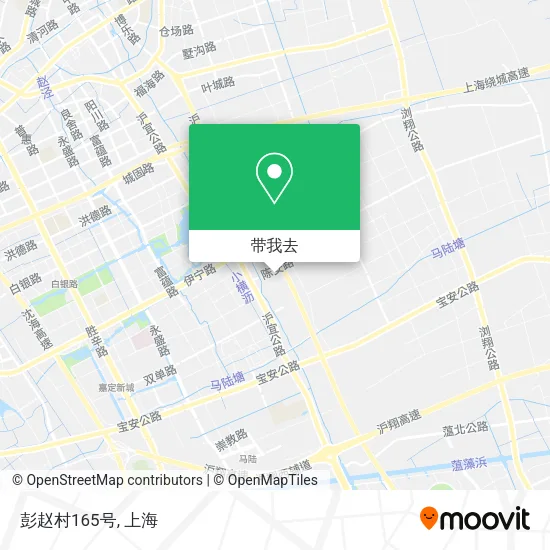彭赵村165号地图