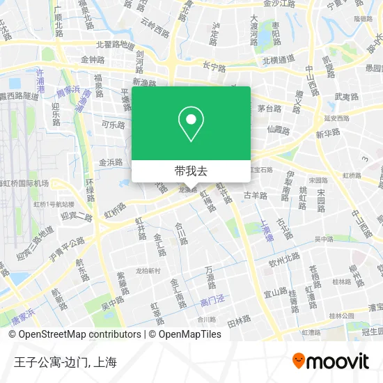 王子公寓-边门地图