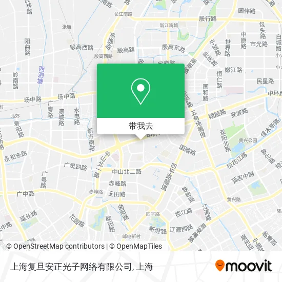 上海复旦安正光子网络有限公司地图