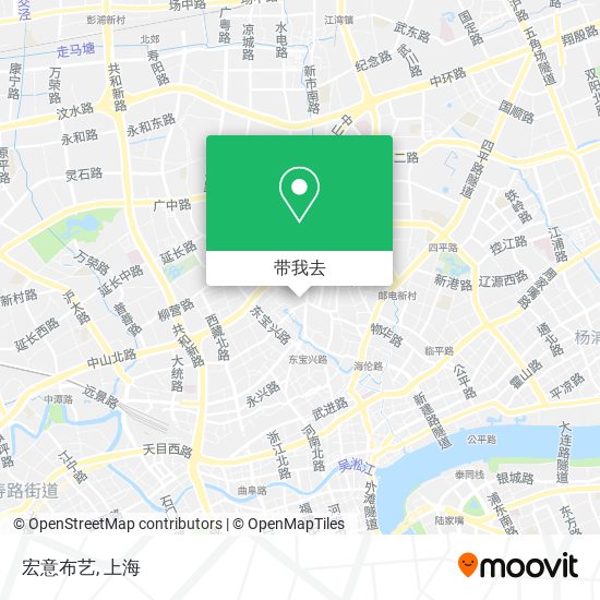 宏意布艺地图