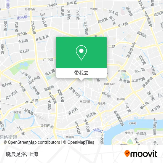 晓晨足浴地图