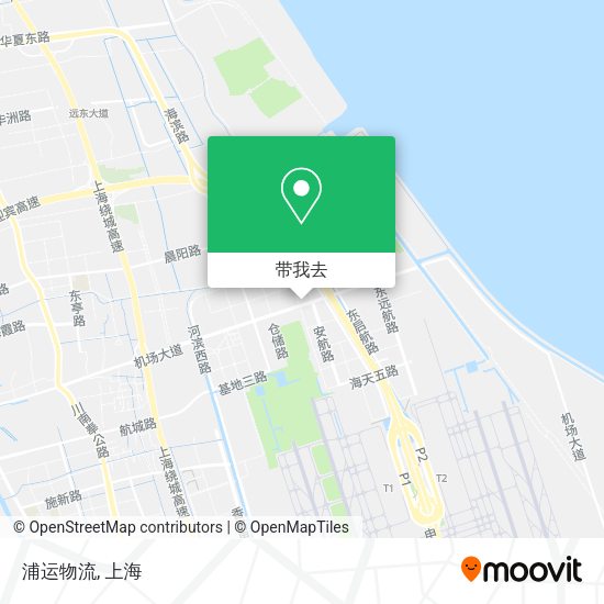 浦运物流地图