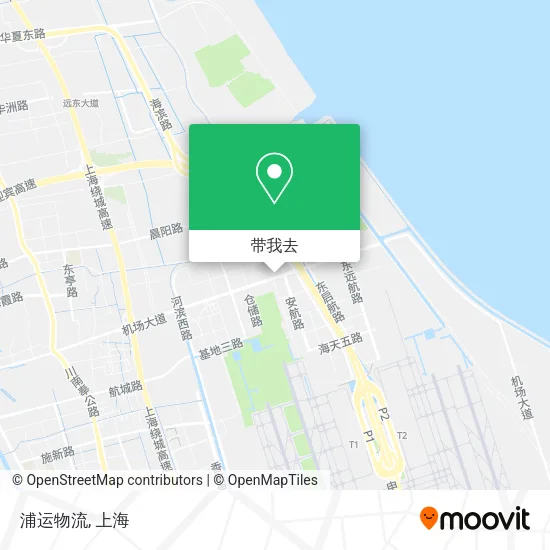 浦运物流地图