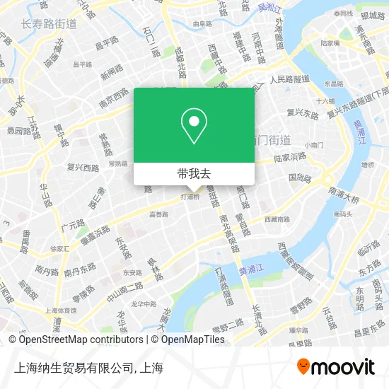 上海纳生贸易有限公司地图
