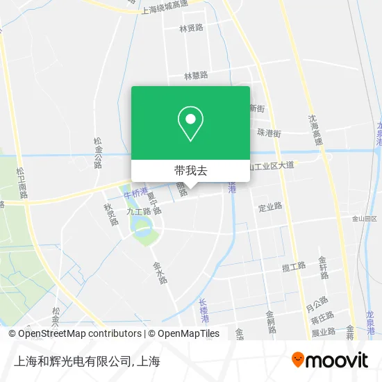 上海和辉光电有限公司地图