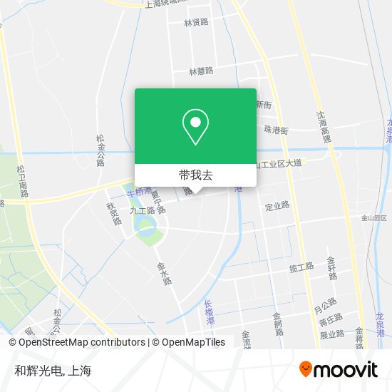 和辉光电地图