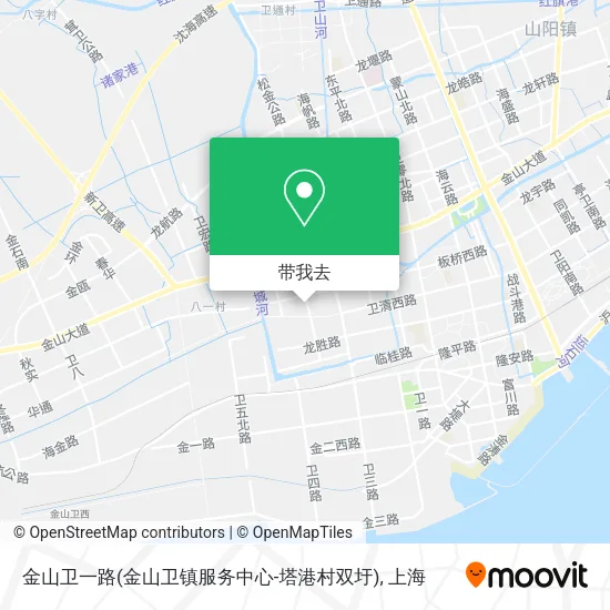 金山卫一路(金山卫镇服务中心-塔港村双圩)地图