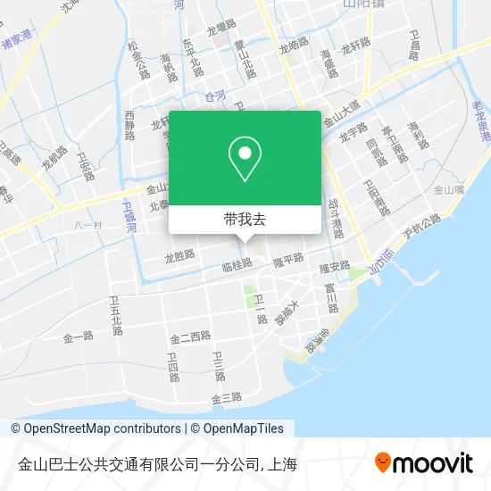 金山巴士公共交通有限公司一分公司地图