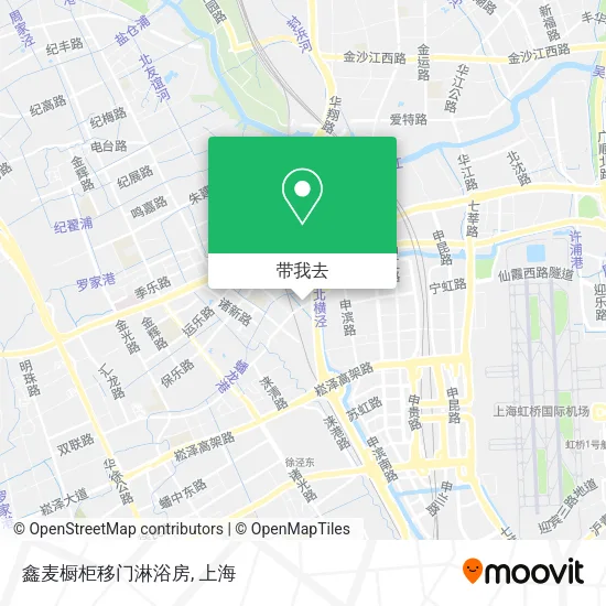 鑫麦橱柜移门淋浴房地图