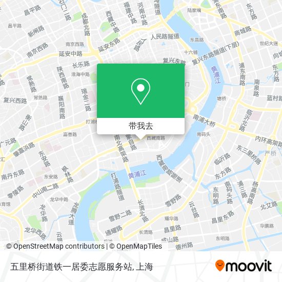 五里桥街道铁一居委志愿服务站地图