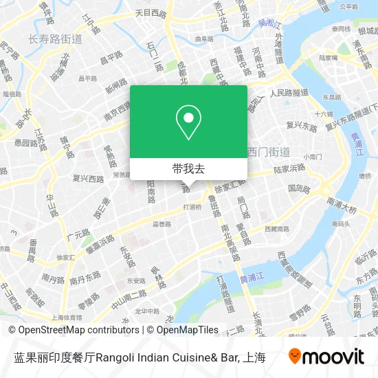 蓝果丽印度餐厅Rangoli Indian Cuisine& Bar地图