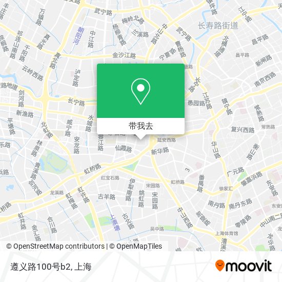 遵义路100号b2地图