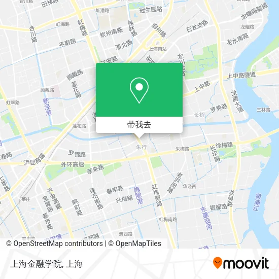 上海金融学院地图