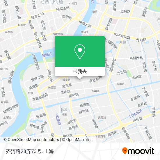 齐河路28弄73号地图