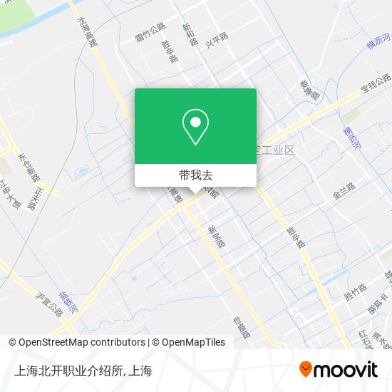 上海北开职业介绍所地图