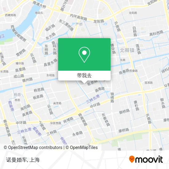 诺曼婚车地图