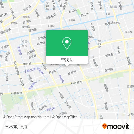 三林东地图