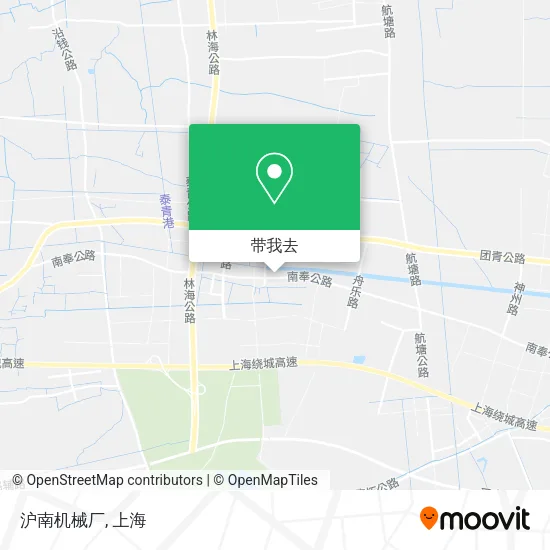 沪南机械厂地图