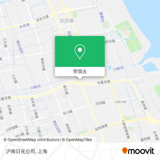 沪南日化公司地图