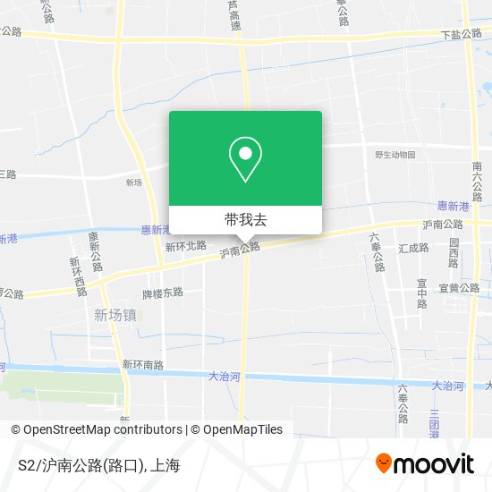 S2/沪南公路(路口)地图