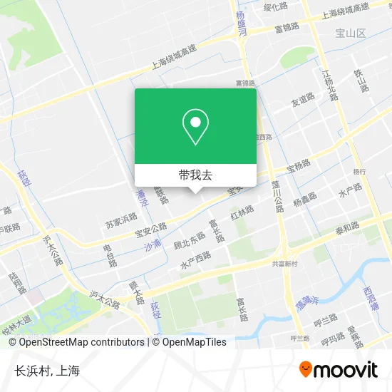 长浜村地图