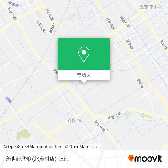 新世纪华联(北龚村店)地图