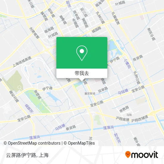 云屏路伊宁路地图
