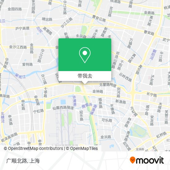 广顺北路地图