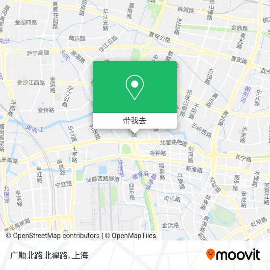 广顺北路北翟路地图