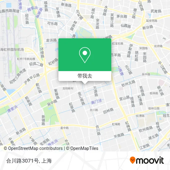 合川路3071号地图