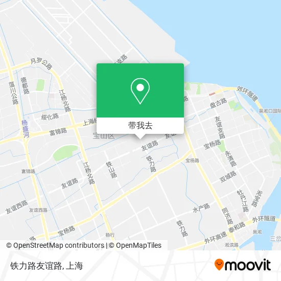 铁力路友谊路地图
