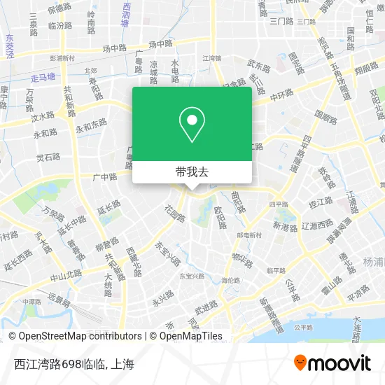 西江湾路698临临地图