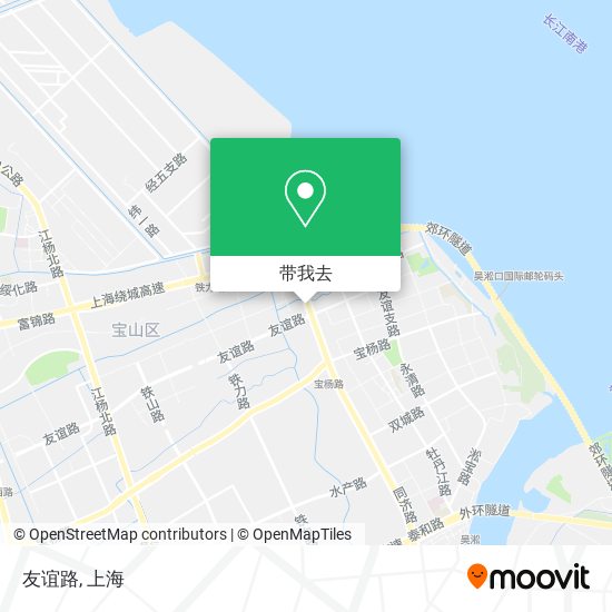 友谊路地图