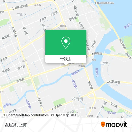 友谊路地图