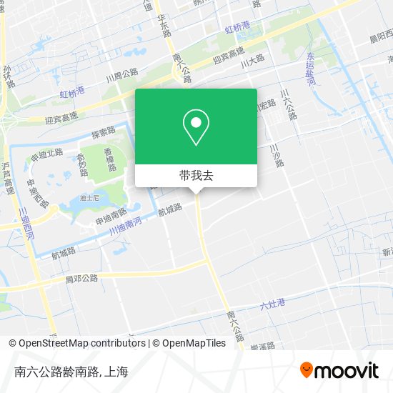 南六公路龄南路地图