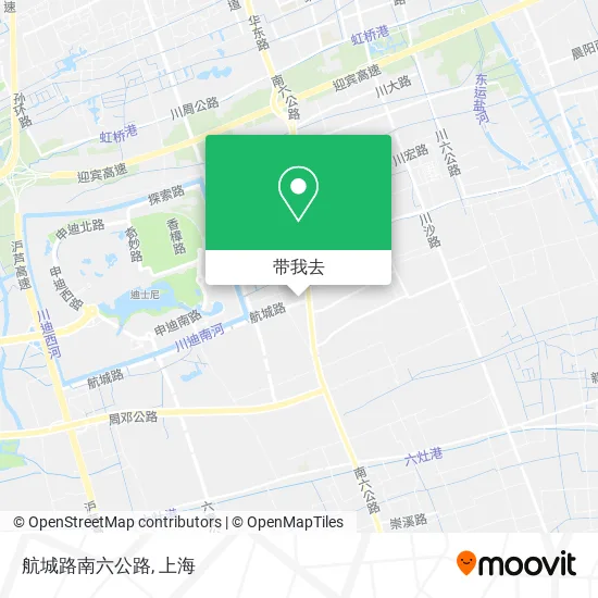 航城路南六公路地图