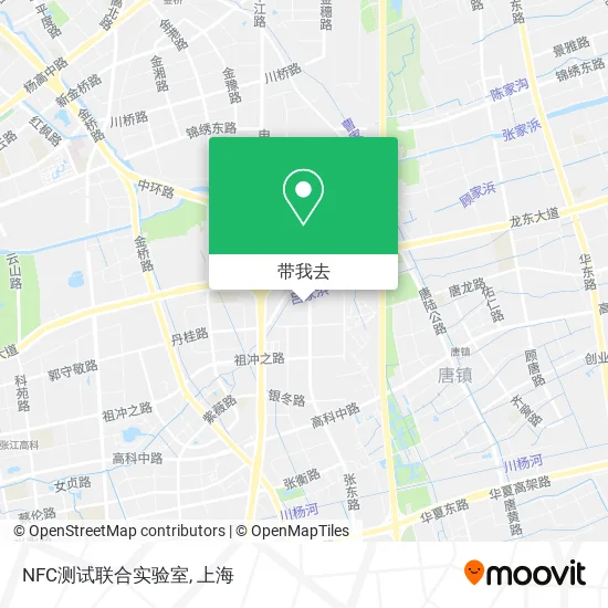 NFC测试联合实验室地图