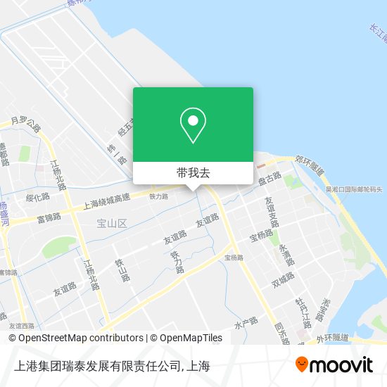 上港集团瑞泰发展有限责任公司地图