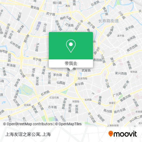 上海友谊之家公寓地图