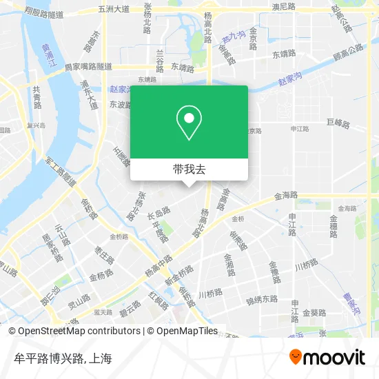 牟平路博兴路地图