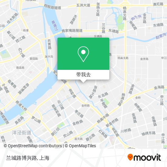 兰城路博兴路地图