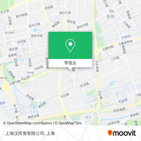 上海汉投资有限公司地图