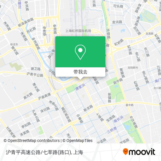 沪青平高速公路/七莘路(路口)地图
