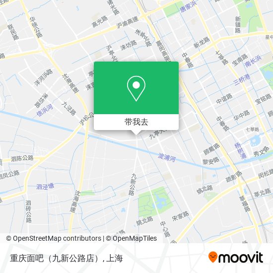 重庆面吧（九新公路店）地图