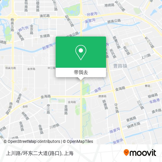 上川路/环东二大道(路口)地图