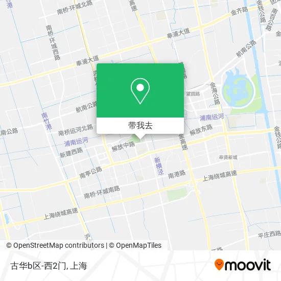 古华b区-西2门地图