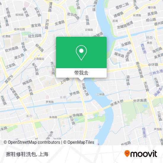 擦鞋修鞋洗包地图