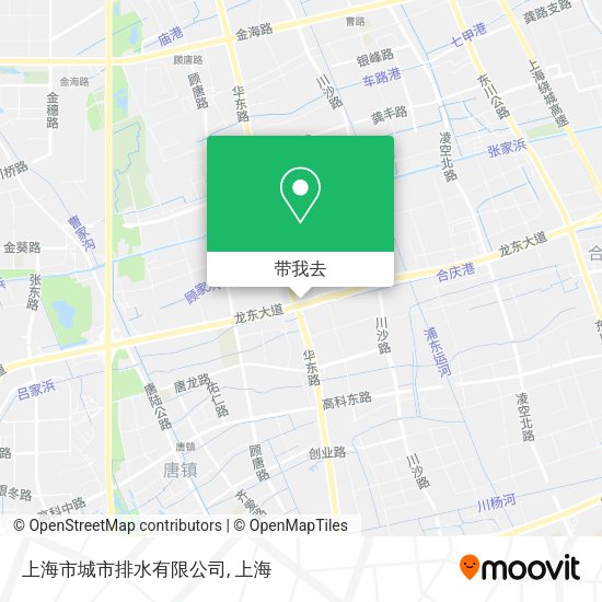 上海市城市排水有限公司地图