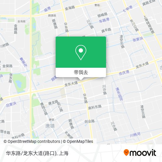 华东路/龙东大道(路口)地图